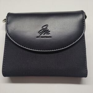 Joy Mangano Designer Crossbody Purse Bag Wallet Black Missing Strap
